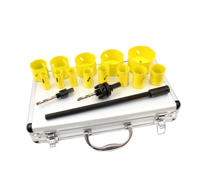 17pcs Bi-metal hole saw sets